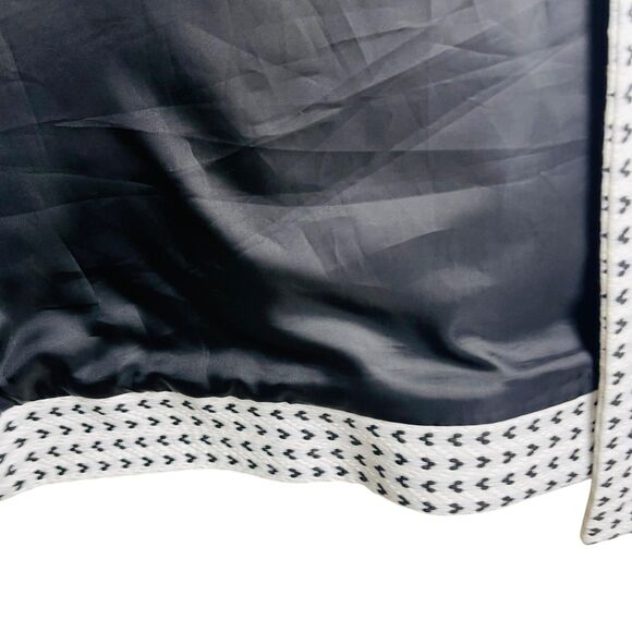 Alice Walk Vest Womens Large Patterned Textured Open Front Sleeveless Layering - Picture 6 of 8